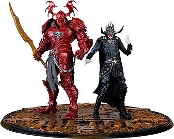 DC – Batman Who Laughs (Knight Armor) a The Merciless (Dark Multiverse) – figúrka