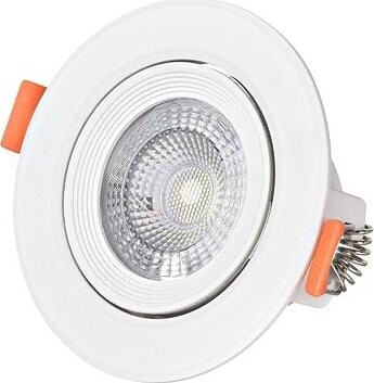 Výklopné podhľadové bodové LED 5 W kruh teplá 9 cm