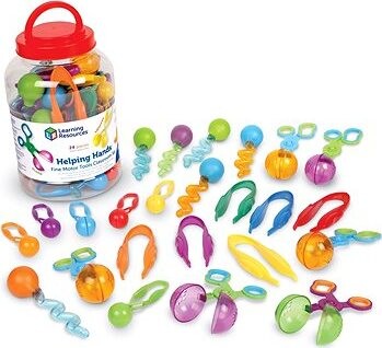 Learning Resources Sada pro rozvoj jemné motoriky, 24 ks