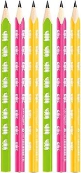 KEYROAD Neon JUMBO HB, trojhranná – balenie 6 ks