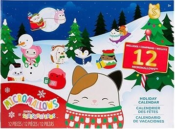 Squishmallows Micromallows Adventný kalendár 12 ks