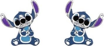 Disney Detské náušnice Lilo & Stitch strieborné ES00037SRHL.CS (Ag 925/1000, 0,98 g)