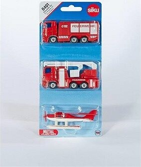 Siku Blister sada – Hasičský 3 ks