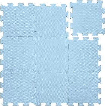 Zopa Podložka 30 × 30 cm 9 ks Floral Blue