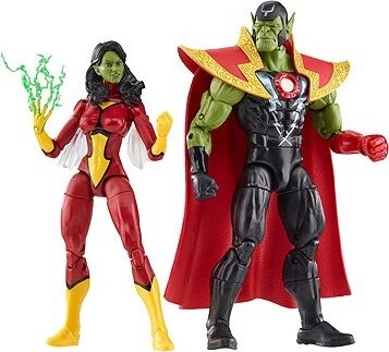 Avengers Marvel Legends – akčné figúrky – Skrull Queen & Super-Skrull