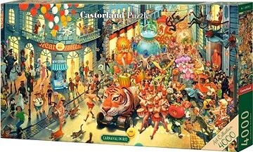 CASTORLAND Puzzle Art Collection: Karneval v Riu 4000 dielikov