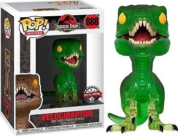 Funko Pop Jurassic Park Velociraptor Exclusive