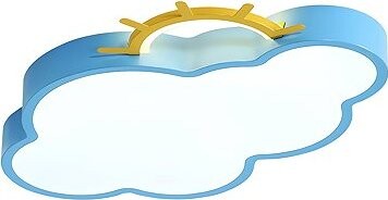 KIK KX3166 LED Stmievateľné detské stropné svietidlo LED, 30 W, modrý mráčik