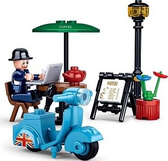 Sluban Town Motorky M38-B0717D Jazdec na skútri