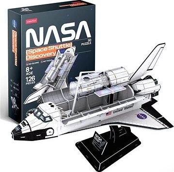 CUBICFUN 3D puzzle NASA: Raketoplán Discovery 126 dielikov
