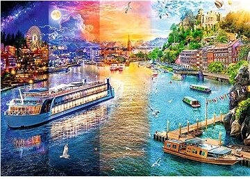 TREFL Plavba po rieke 1000 dielikov