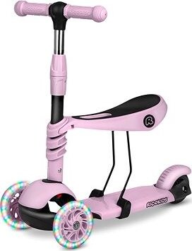 Ricokids Cubi trojkolesová kolobežka – ružová