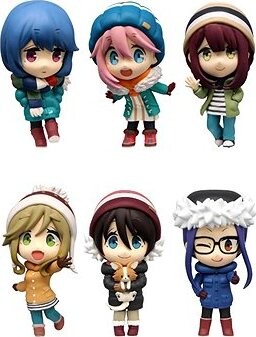 Furyu Laid-Back Camp Season 2 Chobirume súprava figúrok (6 ks)