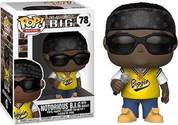 Funko POP! Rocks Notorious BIG with Jersey 78