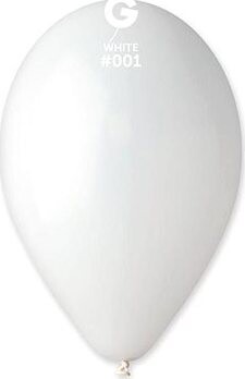 SMART BALLOONS 100 ks biele 26 cm pastelové