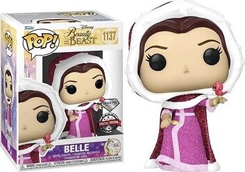 Funko Pop! Disney Beauty and the Beast Zimné Belle Special Diamond Collection 1137