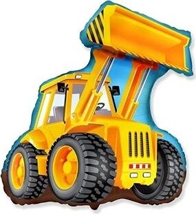 Balón fóliový stavebný bager – 60 cm
