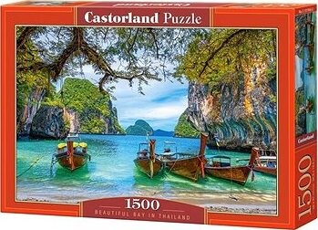 CASTORLAND Puzzle Krásna zátoka v Thajsku 1500 dielikov