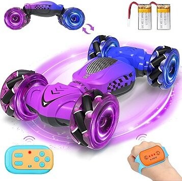 Fosgoit RC stunt auto 4WD 360° otočné, so svetlami