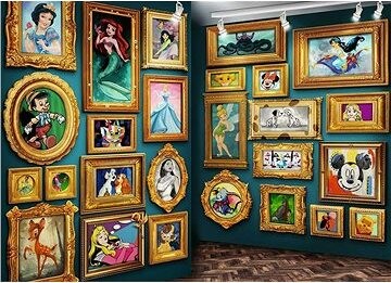 Ravensburger Puzzle Disney múzeum 9000 dielikov
