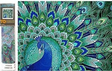 Norimpex 7D Paví kouzlo 30 × 40 cm