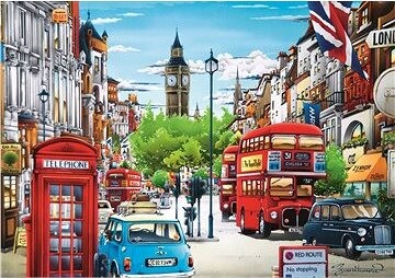 Trefl Puzzle Londýnska ulica 1000 dielikov