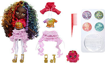 Rainbow High Iris so slizom a trblietkami rainbow