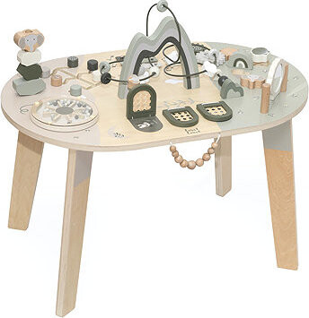 Label Label Stolík s aktivitami Olive Green