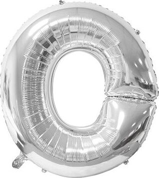 SMART BALLOONS Balón fóliový písmeno „o“ 102 cm