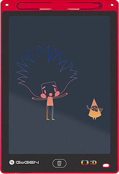 GoGEN Déčko tabulka, červená