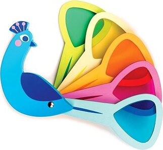 Tender Leaf Optická hračka s farbami Peacock Colours