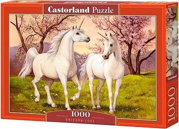 CASTORLAND Puzzle Láska jednorožca 1000 dielikov