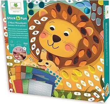 Sycomore Stick & Fun Mozaika zvieratá zo savany