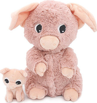 Les Déglingos Plyšové prasa, mama s bábätkom, ružové