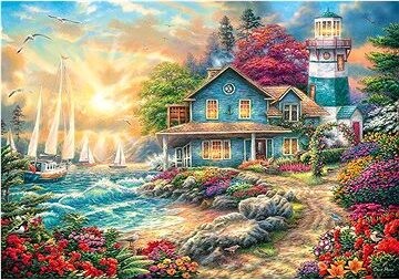 CHERRY PAZZI Východ slnka pri mori 2000 dielikov