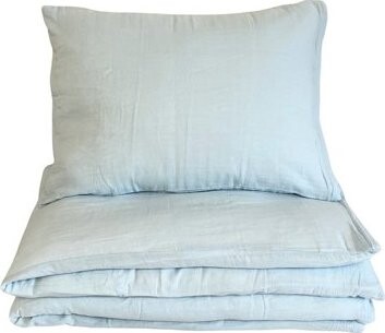 Dadka Obliečky mušelín do postieľky 100 × 135, 45 × 60 cm modré