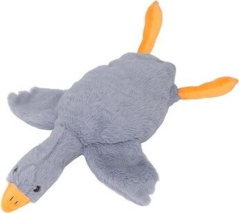 Aga4Kids Plyšový vankúš Kačka sivá, 90 cm