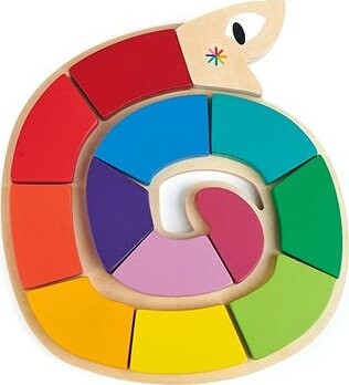 Tender Leaf Colour Me Happy Drevená hadia vkladačka