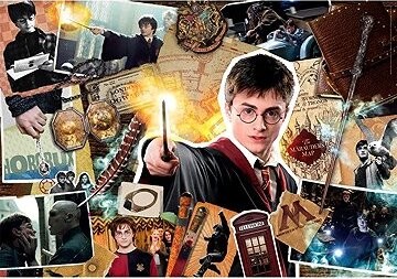 Clementoni Harry Potter: Mladý kúzelník 1500 dielikov