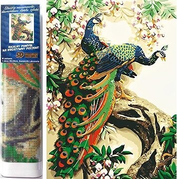 Norimpex Vznešený páv 30 × 40 cm