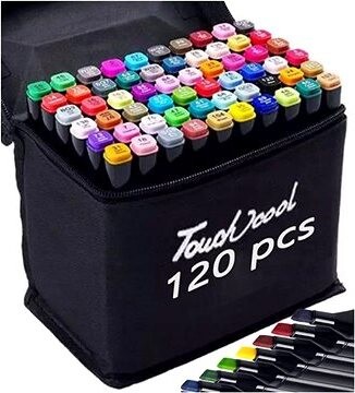 TopKing Súprava obojstranných fixiek, 120 ks