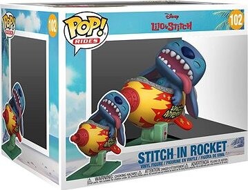 Funko POP! Rides Lilo & Stitch S2 - Stitch in Rocket