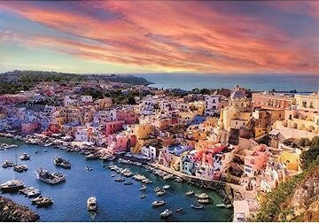 CLEMENTONI Puzzle Procida, Taliansko 1500 dielikov