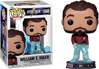 Funko Pop! Star Trek William T. Riker Glitter 1688