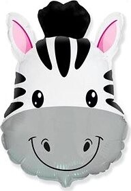 Balón fóliový zebra – safari – 60 cm