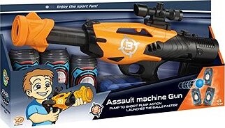 Alltoys Pištoľ na penové loptičky 42 cm