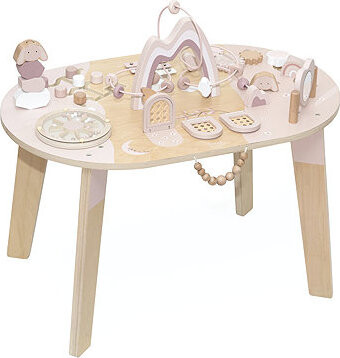 Label Label Stolík s aktivitami Pink