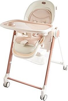 Dvěděti Stolička s kolieskami hnedá