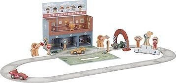 Little Dutch Pretekárska dráha s doplnkami v kufríku