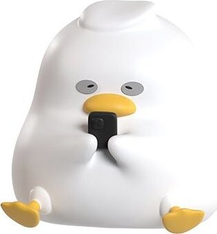 Tesla silikónová nočná lampička – Kačica